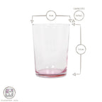 Farverige drikkeglas, 520 ml – Sæt med 6 stk.