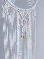 Håndlavet drømmefanger med blå kyanit – beskyttelse & styrke fra Ærkeenglen Michael