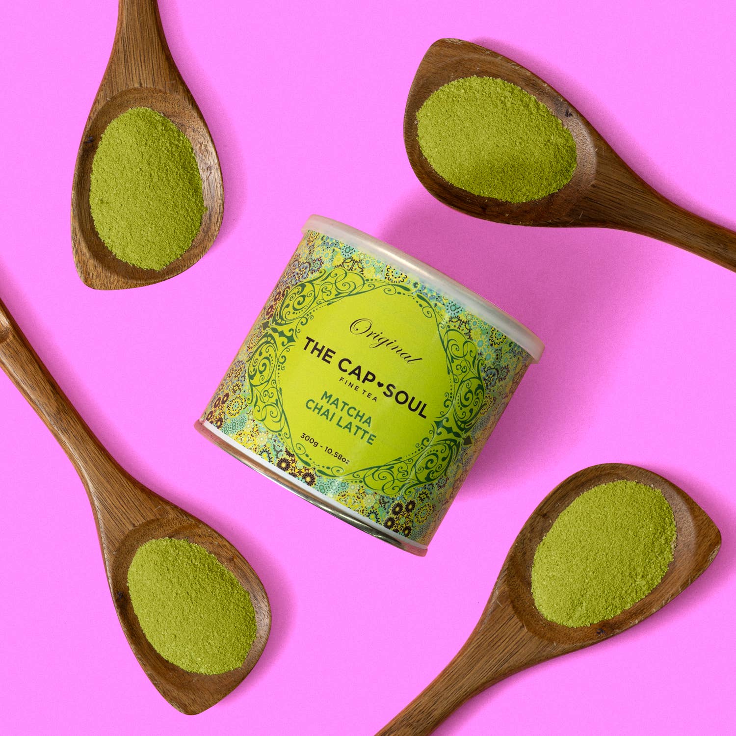 Matcha Chai Latte – Krydret og urteagtig luksus, 300g