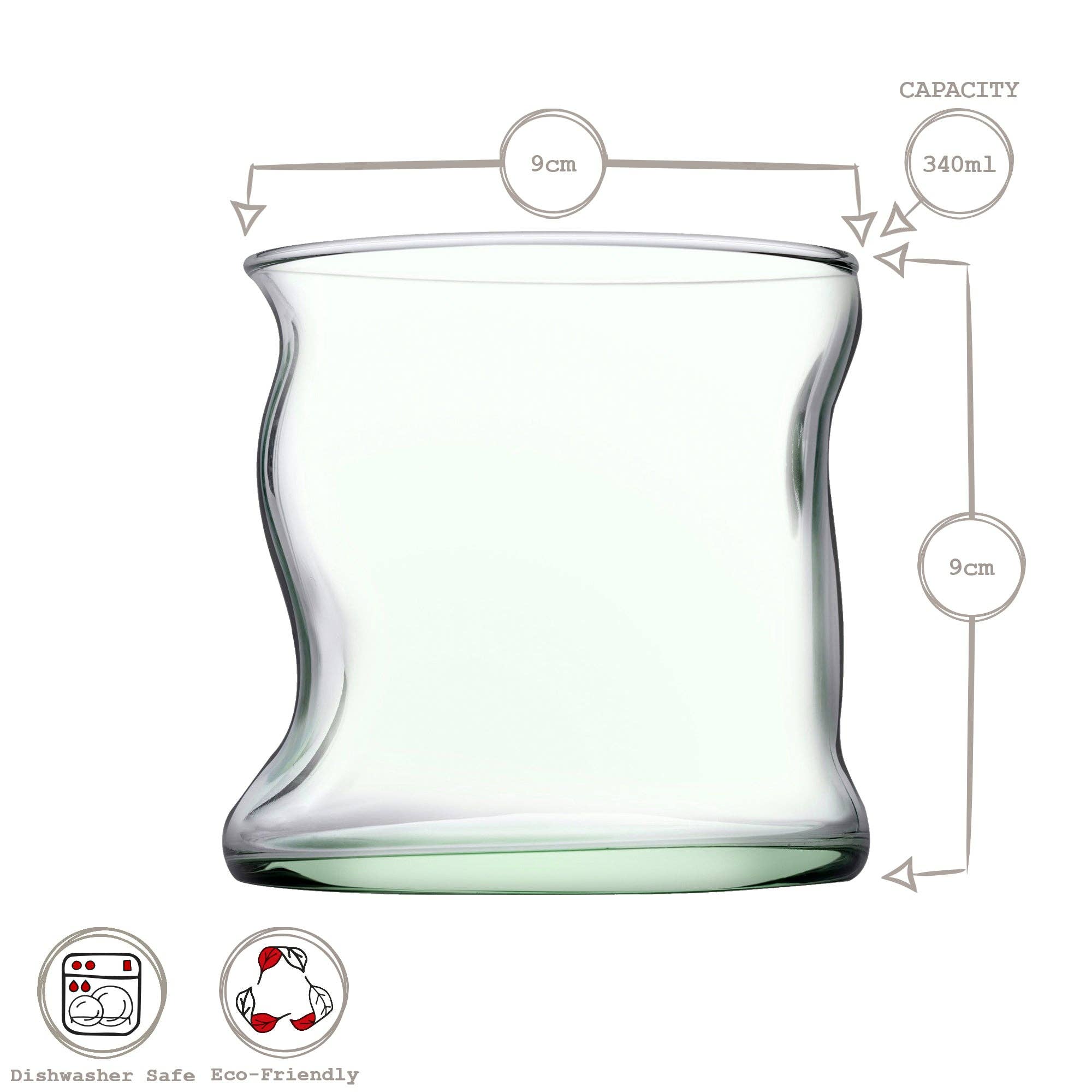 Aware Glas, 340 ml - 4 stk.