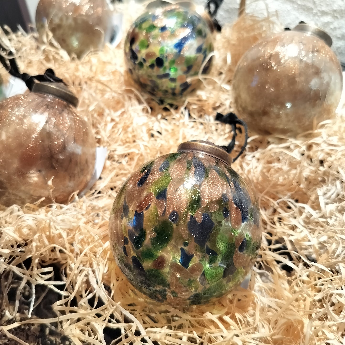 Aurora glaskugle – eksklusiv i mundblæst glas