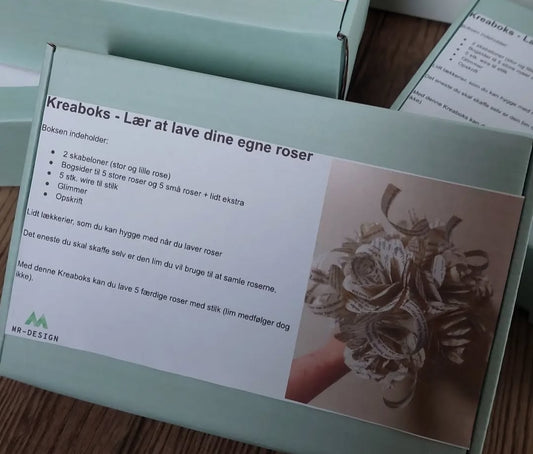 Kreabox – Lav dine egne unikke papirblomster 🌸✨